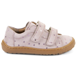 Sneakers per bambini Frodo Barefoot baze Stars rosa