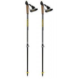 Bastoncini da nordic walking Vipole Instructor Vario Ql Dark DTX marrone/grigio
