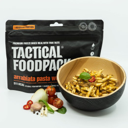 Piatto principale Tactical Foodpack Arrabiata Pasta with Chicken 115g