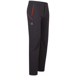 Pantaloni softshell da uomo Montura Octa Hybrid Pants grigio scuro Antracite/Orange
