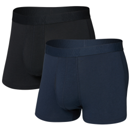 Boxer Saxx Droptemp Cooling Cotton Trunk Fly 2Pk nero/blu dark ink/black
