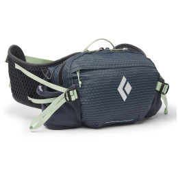 Marsupio Black Diamond Pursuit 6 Waist Pack grigio/verde Carbon-Foam Green (9493)