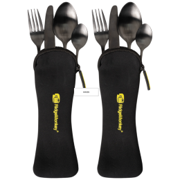 Posate Ridge Monkey DLX Cutlery Set Twin Pack