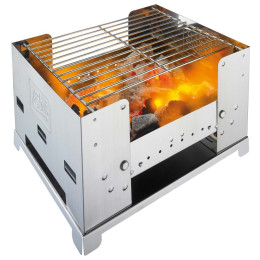 Griglia a carbone Esbit Barbecue in acciaio inox 300S a carbonella