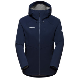 Giacca da donna Mammut Ultimate Comfort SO Hooded Jacket Women blu marine