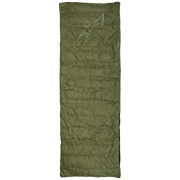 Sacco a pelo in piuma Warmpeace Quilt 300 verde scuro CallaGreen/Black