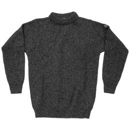 Felpa funzionale da uomo Devold Nansen Wool Sweater grigio scuro ANTHRACITE