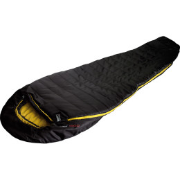 Sacco a pelo High Peak Pak 1000 nero/giallo
