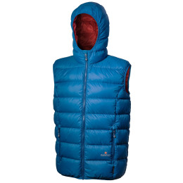 Gilet da uomo Warmpeace Alamo blu Petrol/MarsRed
