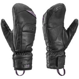 Guanti da sci da donna Leki Montera Prime Women Mitt nero black-blackberry gray