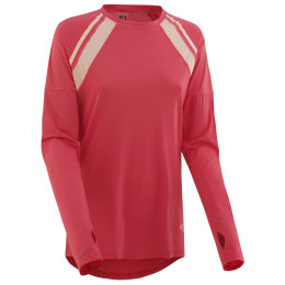 Maglietta sportiva da donna Kari Traa Elisa LS rosso Fruit