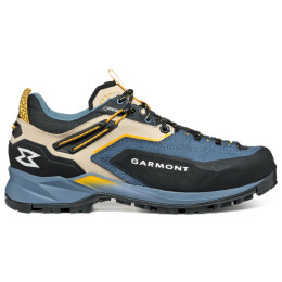 Scarpe da trekking da uomo Garmont Akron Gtx blu/giallo fin blue/citrus orange