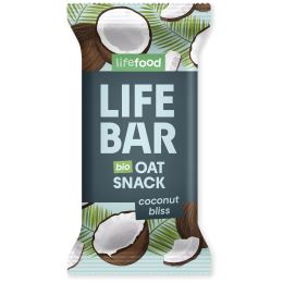 Barretta Lifefood Lifebar Oat Snack kokosový BIO 40 g