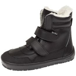 Scarpe barefoot per bambini Beda Just Black Black nero black