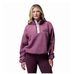 Felpa da donna Columbia Helvetia™ II Cropped Half Snap Fleece