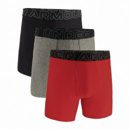 Boxer da uomo Under Armour Perf Tech 6in rosso/nero