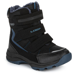 Stivali da neve per bambini Loap Sneeky blu/nero MNight/SnBlue