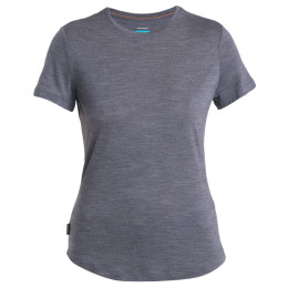 Maglietta sportiva da donna Icebreaker Women Merino 125 Cool-Lite™ Sphere III SS Tee grigio Midnight Navy Heather