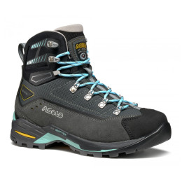 Scarpe da trekking da donna Asolo Finder PRO GV grigio/blu GRAPHITE / GUNMETAL / POOL SIDE
