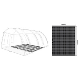 Tappeto Regatta Vanern 6 Carpet grigio