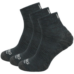 Calze Warg Endurance Merino Mid 3-pack verde Viridian green
