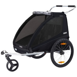Rimorchio bici Thule Coaster XT nero black