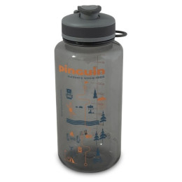 Borraccia Pinguin Tritan Fat Sport 1000 ml grigio grey