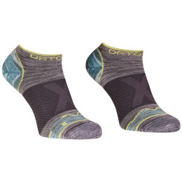 Calzini da uomo Ortovox Alpinist Low Socks M grigio chiaro Mid Grey Blend