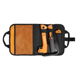 Kit da campeggio Fiskars Kempingová sada 1025439 nero/arancio Black/Orange
