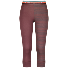 Pantaloncini da donna Ortovox 185 Rock'N'Wool Short Pants W rosso Mountain Rose