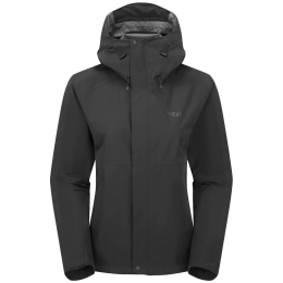 Giacca da donna Rab Downpour Jacket Wmns nero