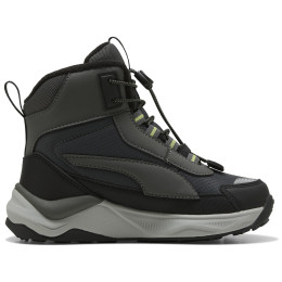Scarpe da bambino Puma Puma Evolve 2.0 Boot PS Shadow Gray-Sunn grigio/verde Shadow Gray-Sunny Lime-PUMA Black