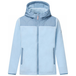 Felpa da bambino Regatta Myla Hybrid Jacket DuskBluSky azzurro DuskBluSky