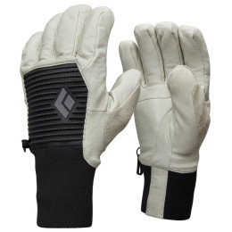 Guanti da sci Black Diamond Session Knit bianco/nero Birch-Black