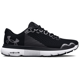 Scarpe da corsa da uomo Under Armour HOVR Infinite 4 nero/bianco Black / White / Metallic Gun Metal