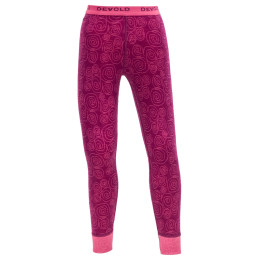 Mutande per bambini Devold Active Kid Long Johns rosa plum