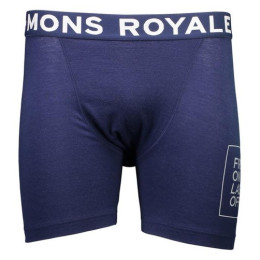 Boxer da uomo Mons Royale Hold'em Boxer Folo blu