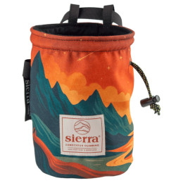 Sacchetto porta magnesite SIERRA Climbing Element Series arancione/blu