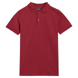 Maglietta da bambino 4F Polo Shirt M614 rosso DARK RED
