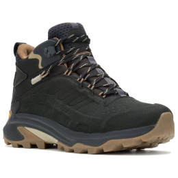 Scarpe da trekking da uomo Merrell Moab Speed 2 Ltr Mid Wp nero/marrone Black