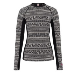 Maglietta sportiva da donna Kari Traa Tale Ls nero BLACK