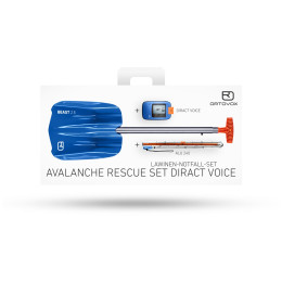 Kit valanga Ortovox Rescue Set Diract Voice blu