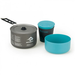 Set di stoviglie Sea to Summit Alpha Set 1.1 grigio/blu Pacific Blue / Grey