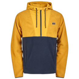 Felpa funzionale da uomo Fundango Carlos Fleece Pullover giallo kangoo