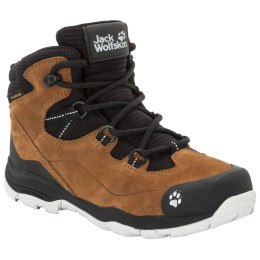 Scarpe da bambino Jack Wolfskin Mtn Attack 3 Lt Texapore Mid K marrone DesertBrown/Black