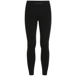Pantaloni termici da uomo Icebreaker Men Merino Blend 260 ZoneKnit™ Seamless 27" Tights nero Black
