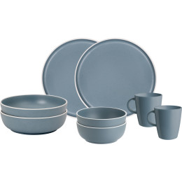 Set di stoviglie Brunner Dolomit Set tete-a-tete blu Dolomit Blue