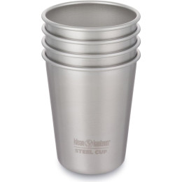 Set di bicchieri in acciaio inox Klean Kanteen Steel Cup 296 ml argento BrushedStainless