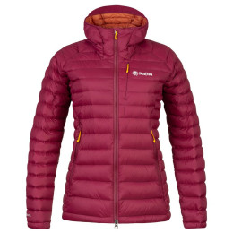 Piumino da donna Rafiki Project W rosso red plum