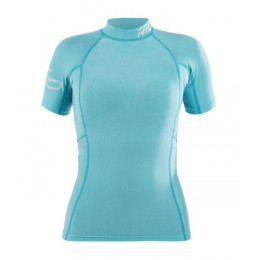 Maglietta sportiva da donna Hiko Shade Dew S/S turchese Tyrkysová